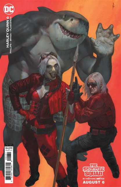 Harley Quinn #6 (Riccardo Federici The Suicide Squad Movie Card Stock Cover)