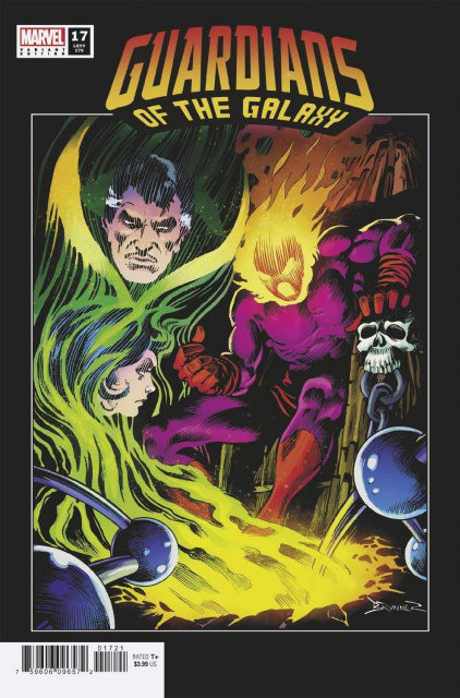 Guardians of the Galaxy #17 (Brunner Hidden Gem Cover)
