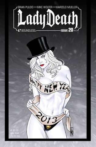 Lady Death #20 (NY New Year Cover)
