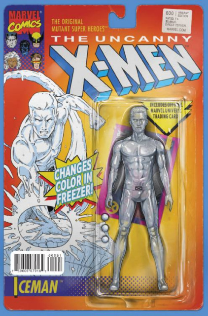 Uncanny X-Men #600 (Christopher Action Figure Cover)