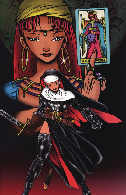 Warrior Nun #1 (Scorpio Rose Commemorative Cover)