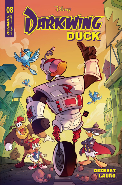 Darkwing Duck #8 (Cangialosi Cover)