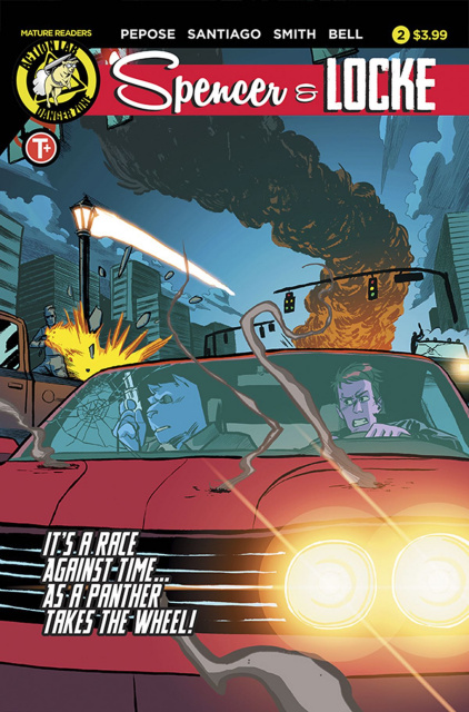 Spencer & Locke #2 (Santiago Jr. Cover)