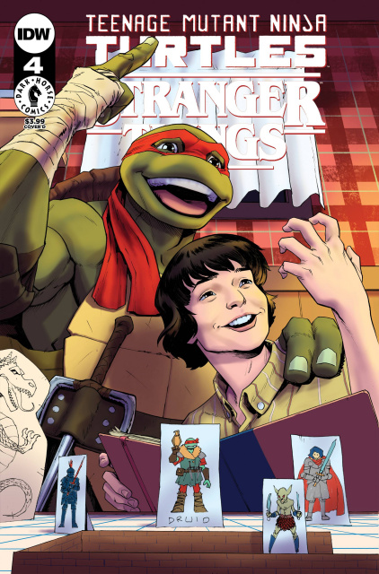 Teenage Mutant Ninja Turtles / Stranger Things #4 (Gorham Cover)