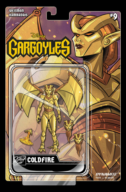Gargoyles #9 (Action Figure Cover)