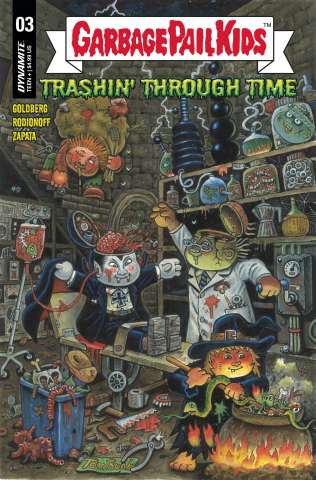 Garbage Pail Kids: Trashin' Through Time #3 (Bunk Cover)