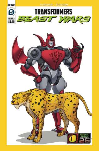Transformers: Beast Wars #5 (Dan Schoening Cover)