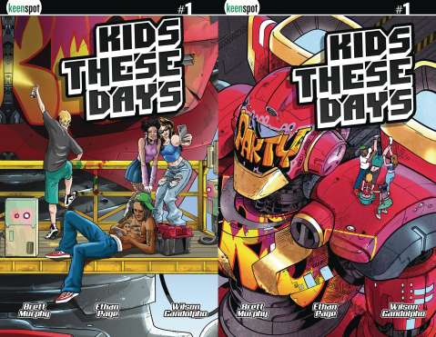 Kids These Days #1 (Holofoil Flip Cover)