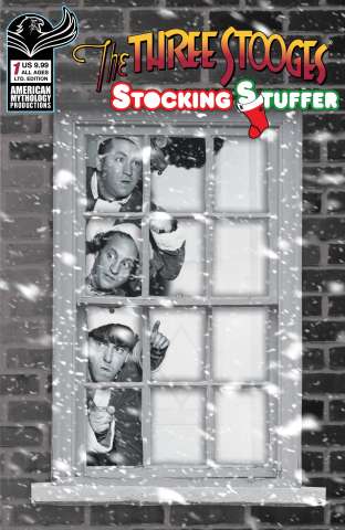 The Three Stooges: Stocking Stuffer #1 (B&W Photo Cover)