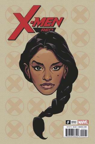 X-Men: Red #8 (Charest Headshot Cover)