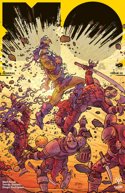 X-O Manowar #5 (20 Copy Interlock Boden Cover)