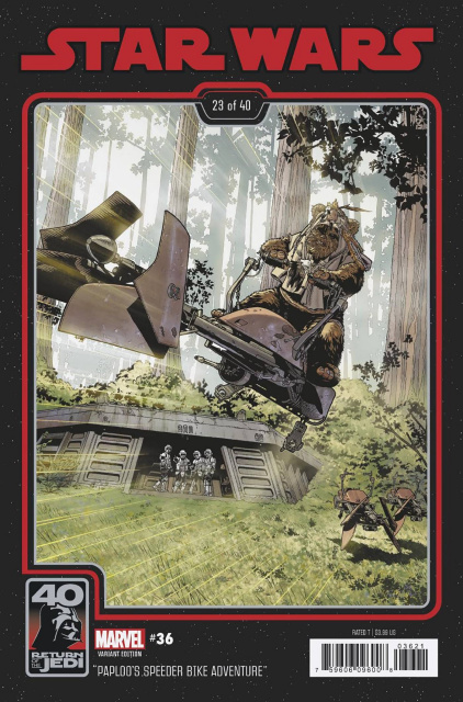 Star Wars #36 (Sprouse Return of the Jedi 40th Anniversary Cover)