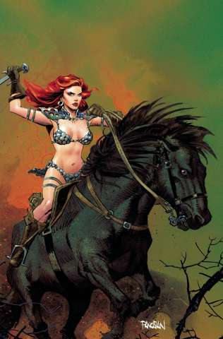 Unbreakable Red Sonja #5 (10 Copy Panosian Virgin Cover)
