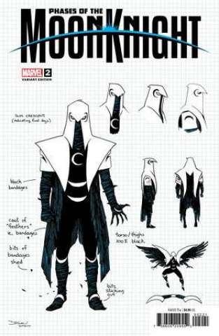 Phases of the Moon Knight #2 (Shalvey Design Cover)