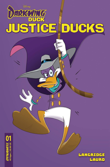Justice Ducks #1 (Forstner Negative Space Cover)