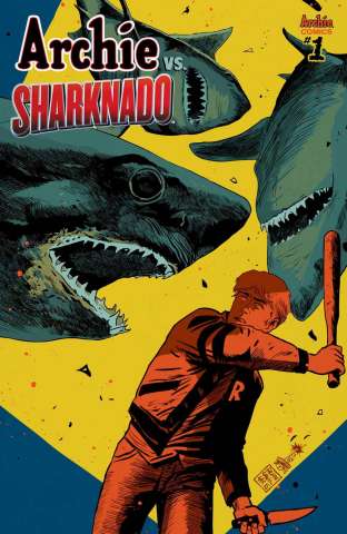 Archie vs. Sharknado (Francavilla Cover)