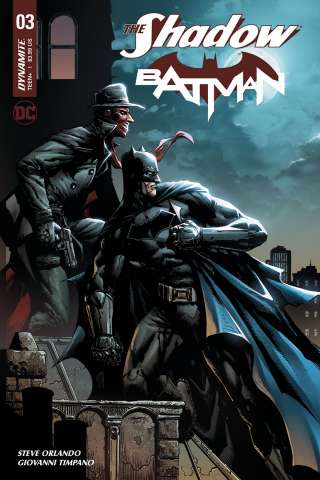The Shadow / Batman #3 (Desjardins Cover)