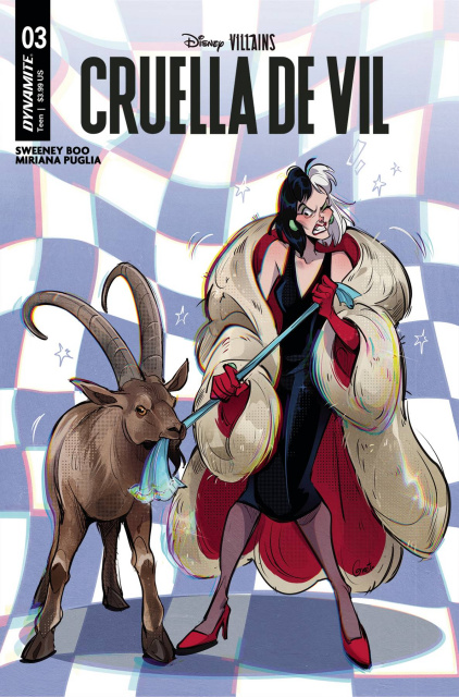 Disney Villains: Cruella De Vil #3 (Lusky Cover)