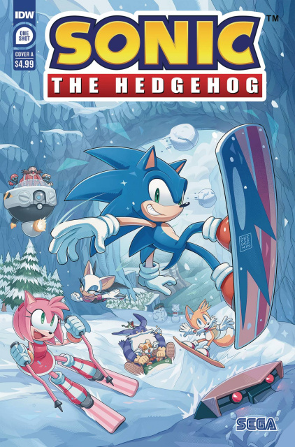 Sonic the Hedgehog: Winter Jam #1 (Kim Cover)