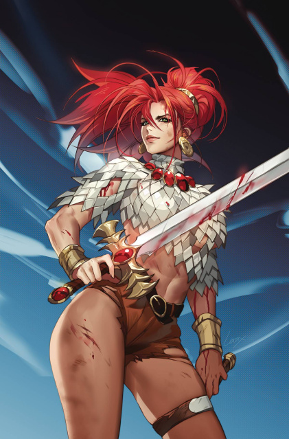 Immortal Red Sonja #10 (Leirix Virgin Cover)