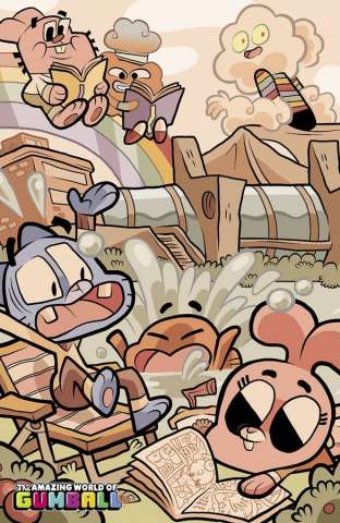 The Amazing World of Gumball #1 (SDCC Cover)