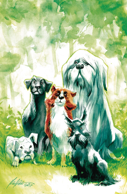 Beasts of Burden #1 (Wise Dogs & Eldritch Men Cover)