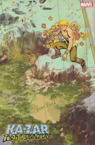 Ka-Zar: Lord of the Savage Land #2 (Garcia Map Cover)