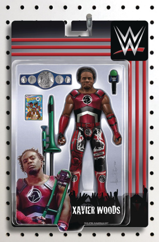 WWE #17 (Riches Action Figure Cover)