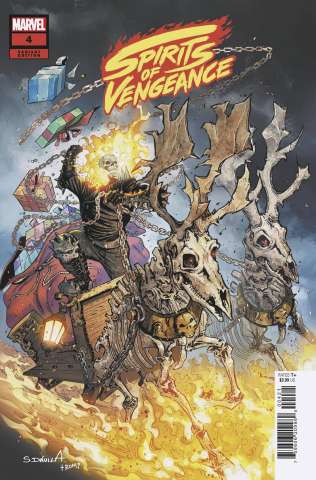 Spirits of Vengeance #4 (Sergio Davila Cover)