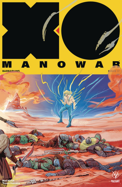 X-O Manowar #17 (20 Copy Interlocking Fish Cover)