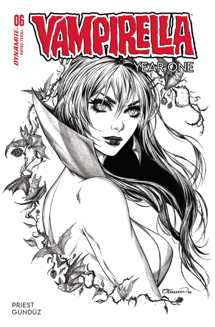 Vampirella: Year One #6 (7 Copy Turner Line Art Cover)
