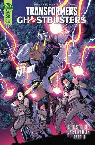 The Transformers / Ghostbusters #3 (Roche Cover)