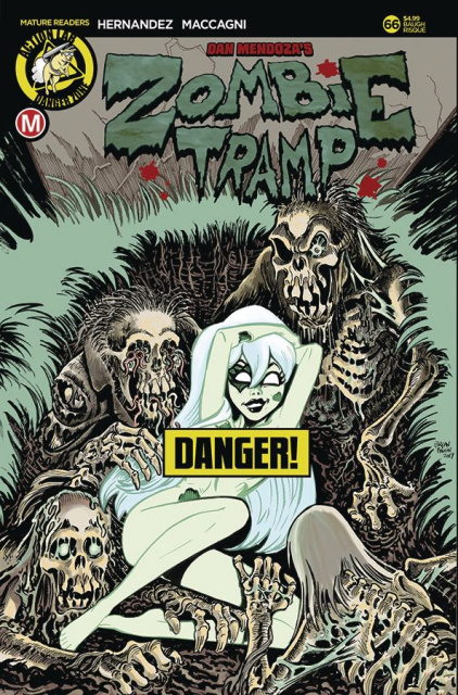 Zombie Tramp #66 (Baugh Risque Cover)