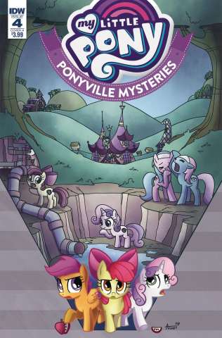 My Little Pony: Ponyville Mysteries #4 (Garbowska Cover)