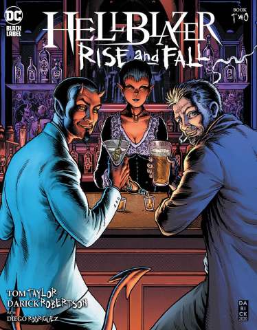 Hellblazer: Rise and Fall #2 (Darick Robertson Cover)