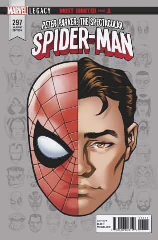 Peter Parker: The Spectacular Spider-Man #297 (Legacy Headshot Cover)