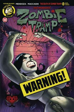 Zombie Tramp #54 (Winston Young Risque Cover)