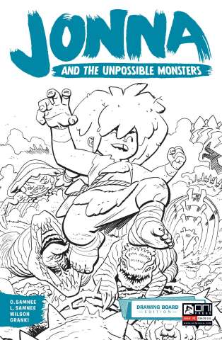 Jonna and the Unpossible Monsters #1 (Drawing Board Edition)