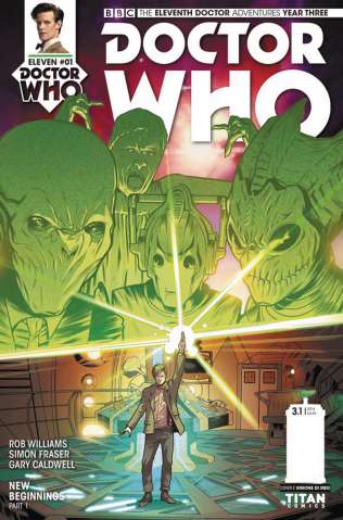 Doctor Who: New Adventures with the Eleventh Doctor, Year Three #1 (Di Meo Cover)