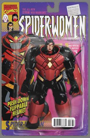 Spider-Woman #7 (Christopher Action Figure Cover)