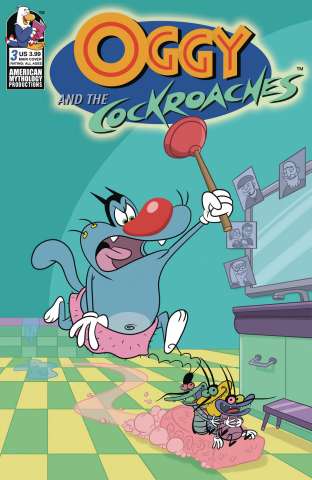 Oggy and the Cockroaches #3 (Rankine Cover)