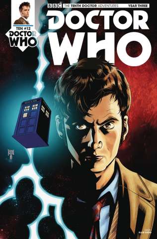 Doctor Who: New Adventures with the Tenth Doctor, Year Three #12 (Shedd Cover)