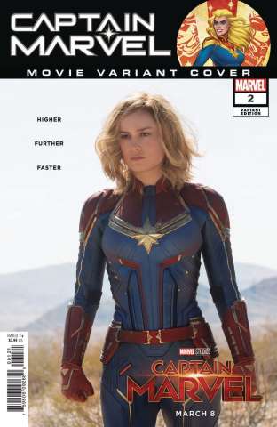 Captain Marvel #2 (Movie Cover)