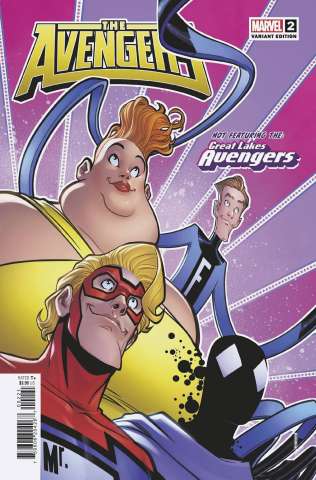 Avengers #2 (Great Lakes Avengers David Baldeon Cover)
