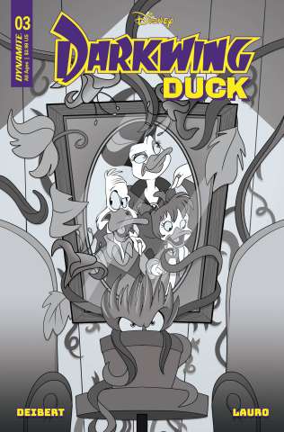 Darkwing Duck #3 (10 Copy Forstner B&W Cover)