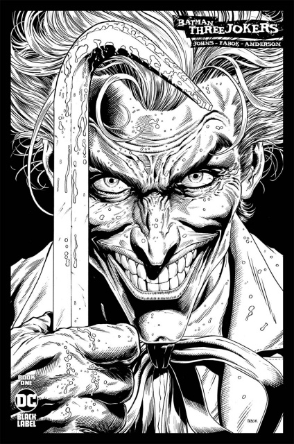 Batman: Three Jokers #1 (1:100 Jason Fabok B&W Cover)