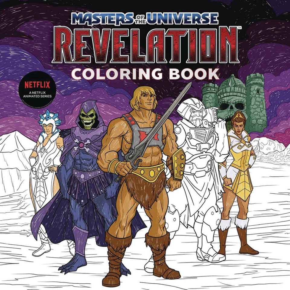 Masters of the Universe: Revelation Coloring Book