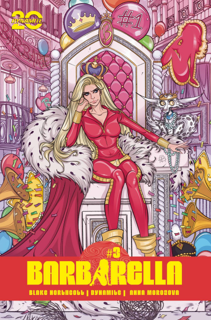 Barbarella #3 (7 Copy Morozova Cover)