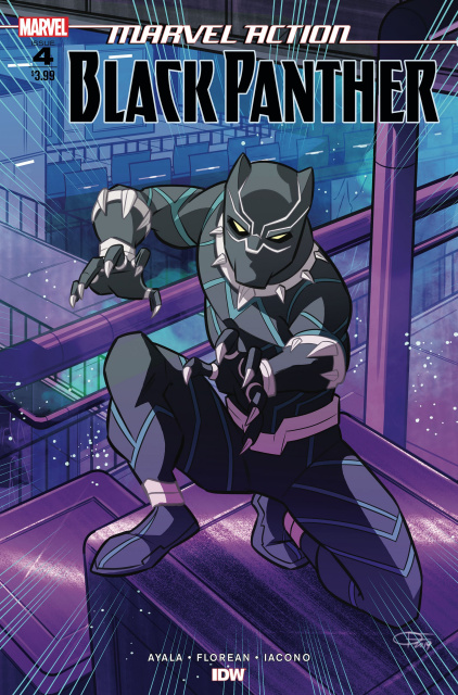 Marvel Action: Black Panther #4 (Florean Cover)