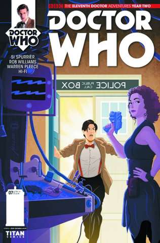 Doctor Who: New Adventures with the Eleventh Doctor, Year Two #7 (Miller Cover)